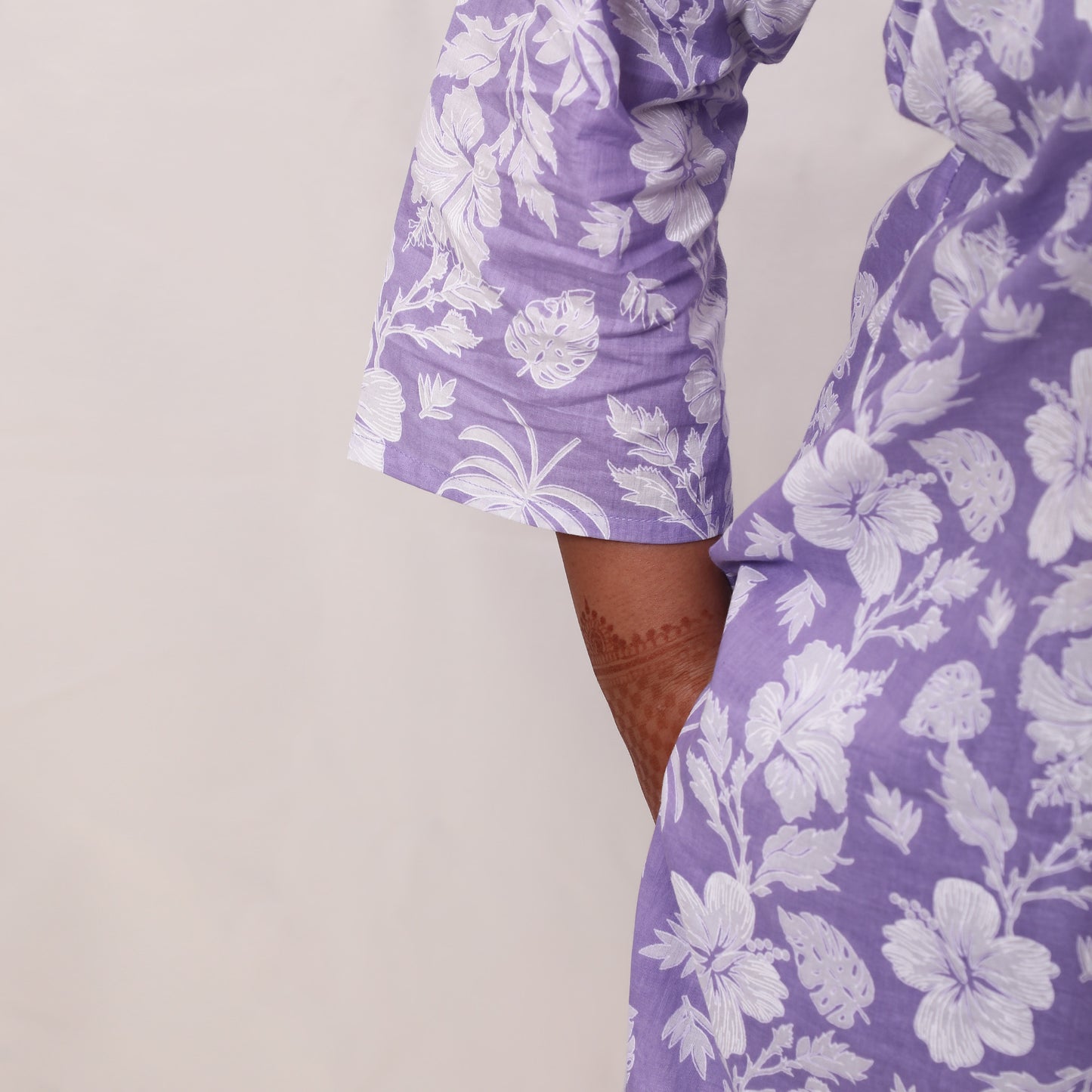 Pale Lavender Floral Co-ord Set