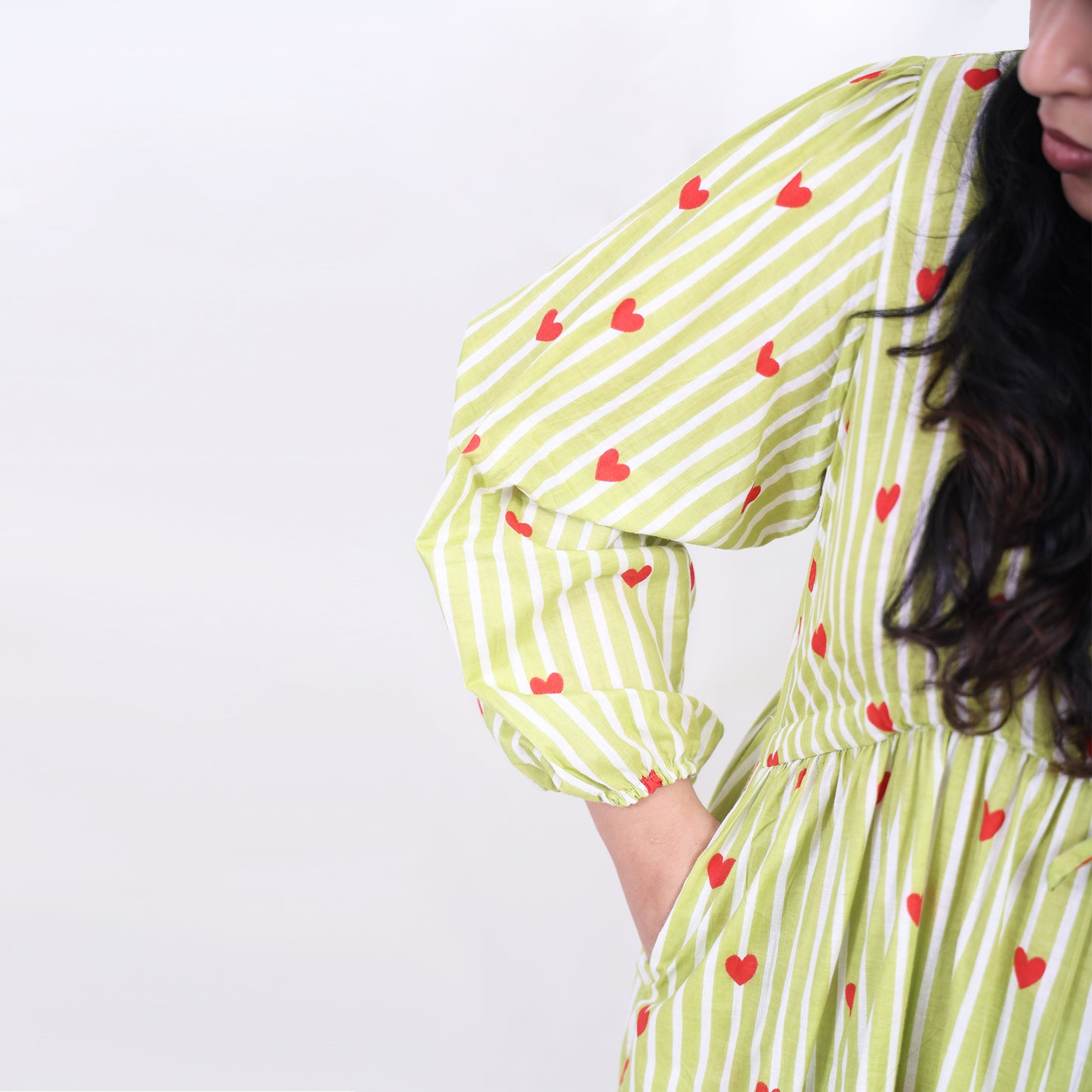 Pistachio Hearts Dress
