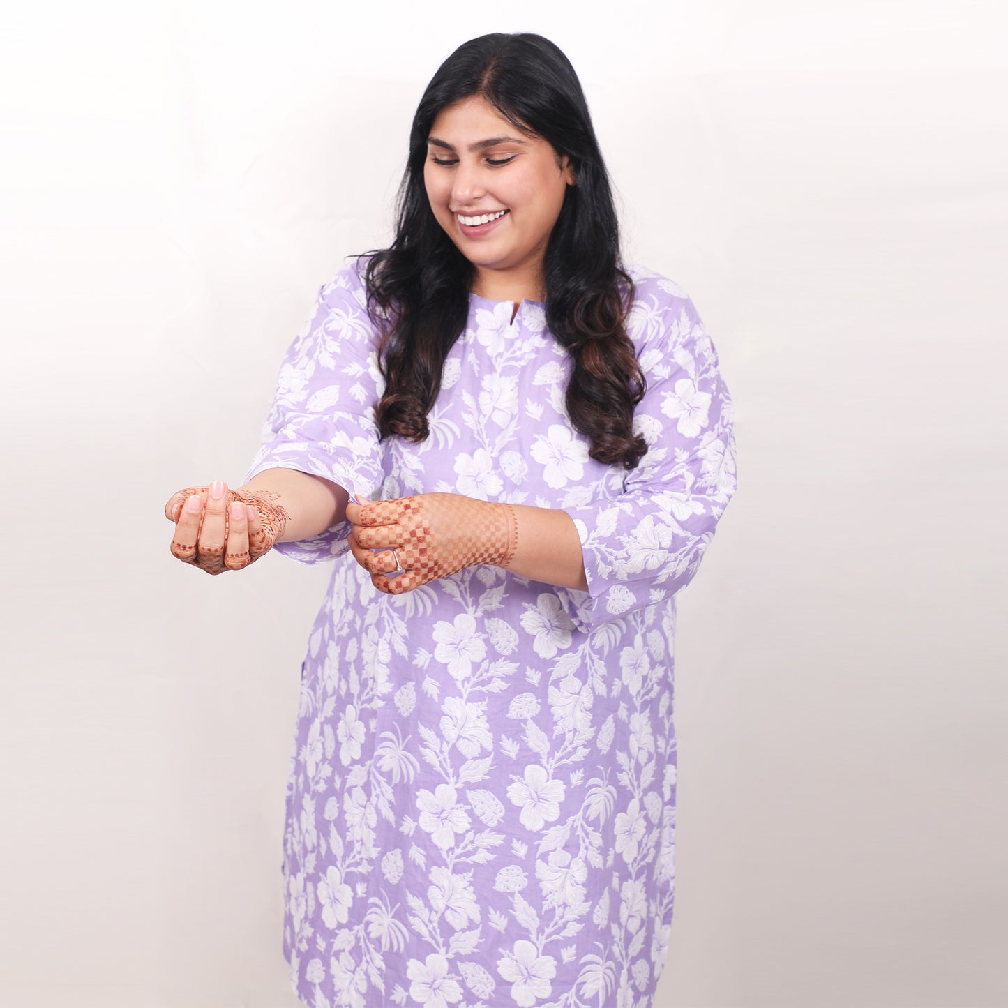 Pale Lavender Floral Co-ord Set