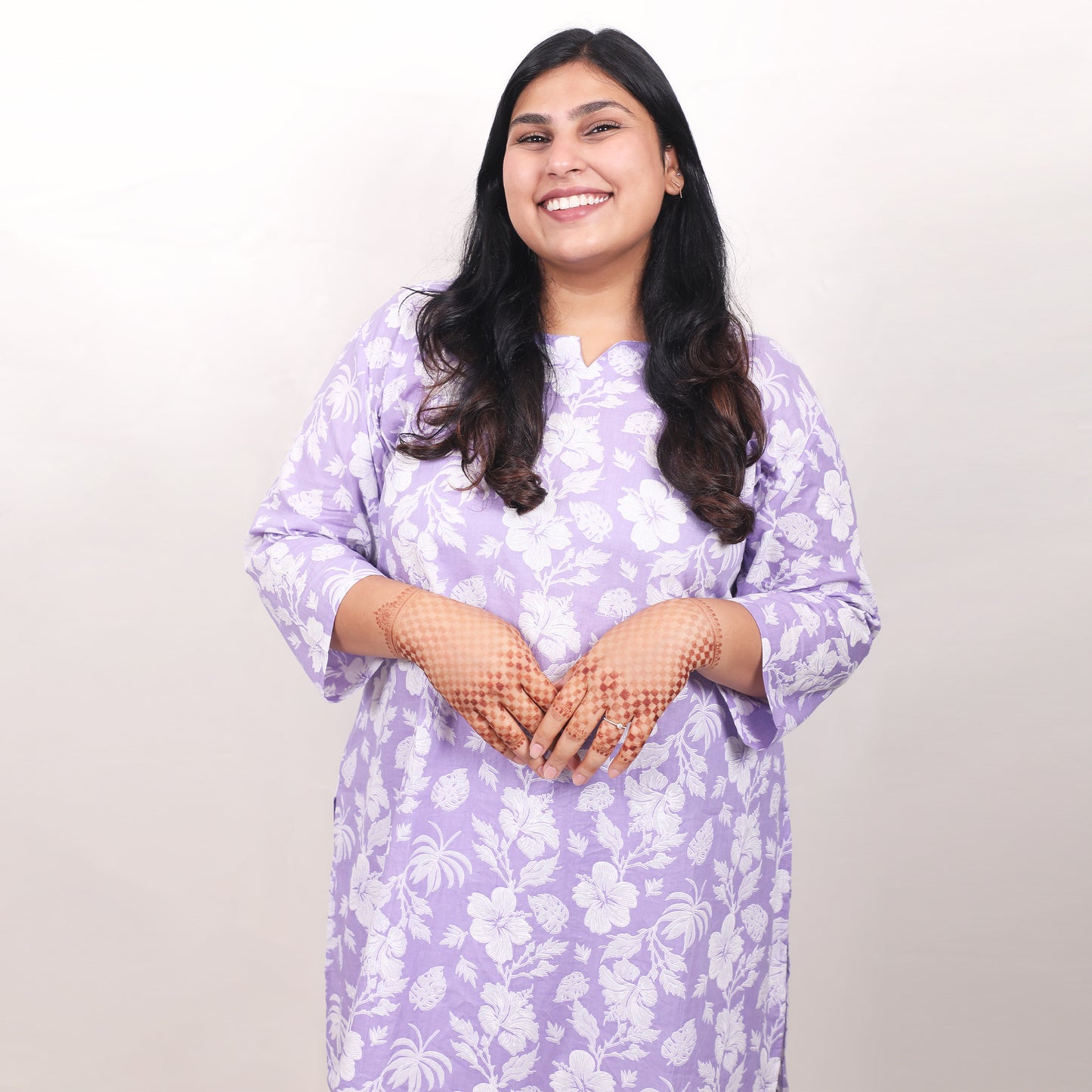 Pale Lavender Floral Co-ord Set