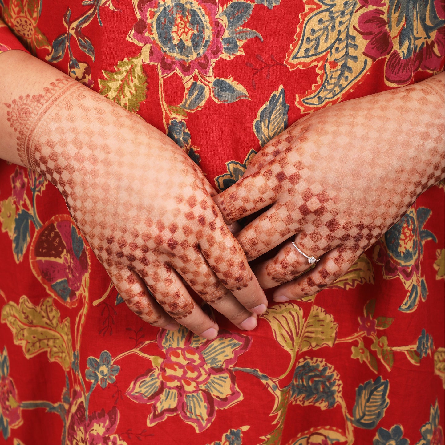 Red Watercolour Print Co-ord Set