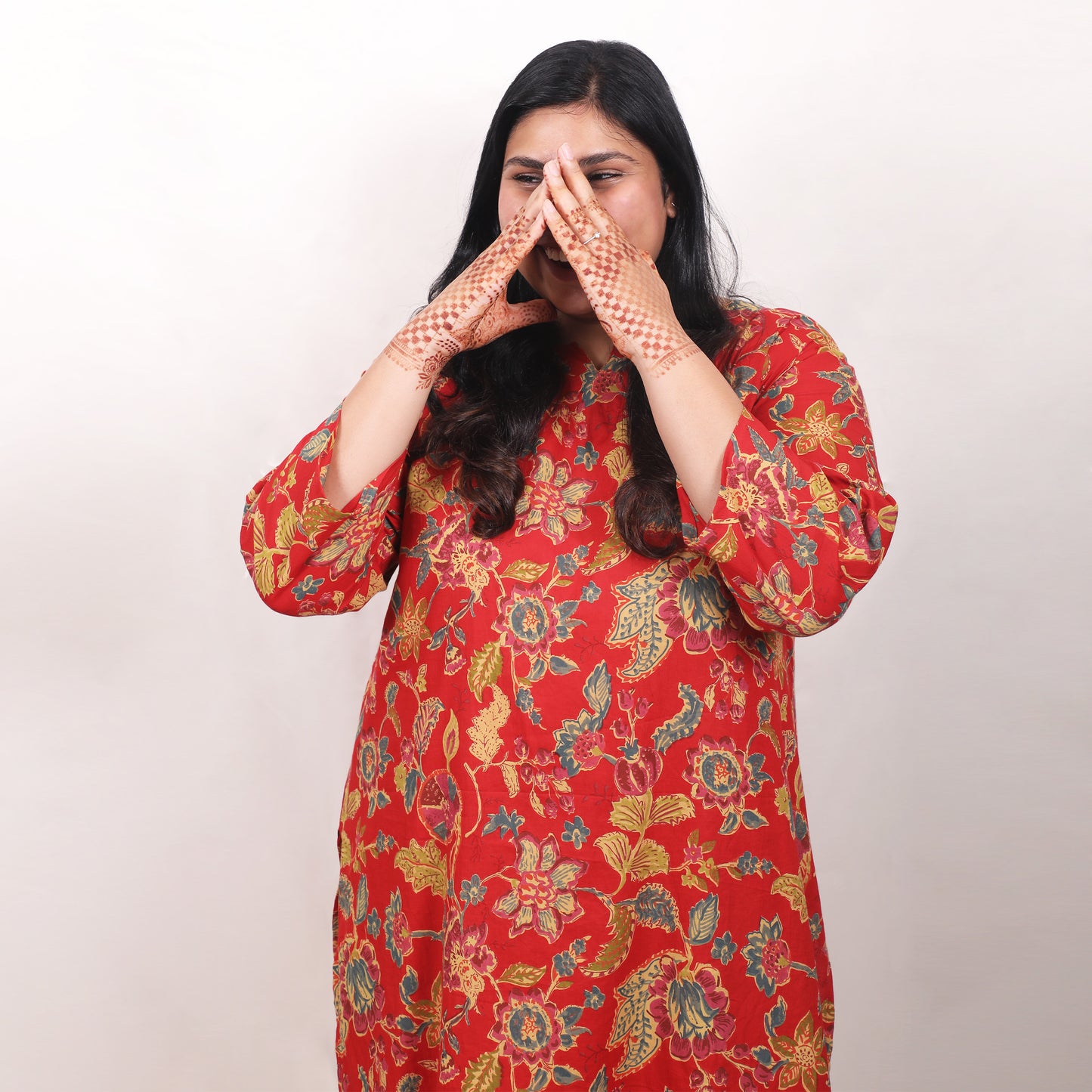 Red Watercolour Print Co-ord Set