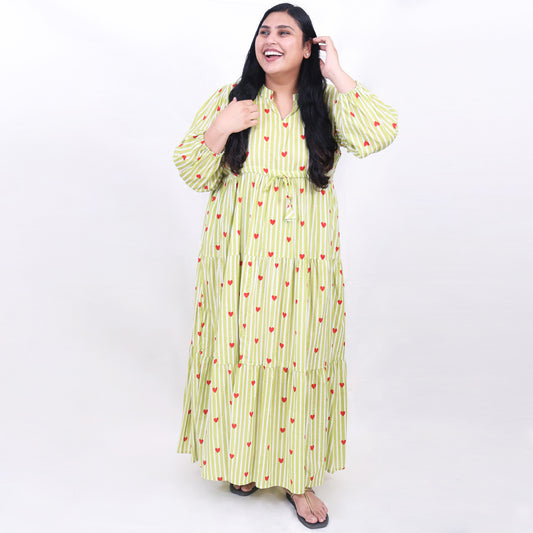 Pistachio Hearts Dress