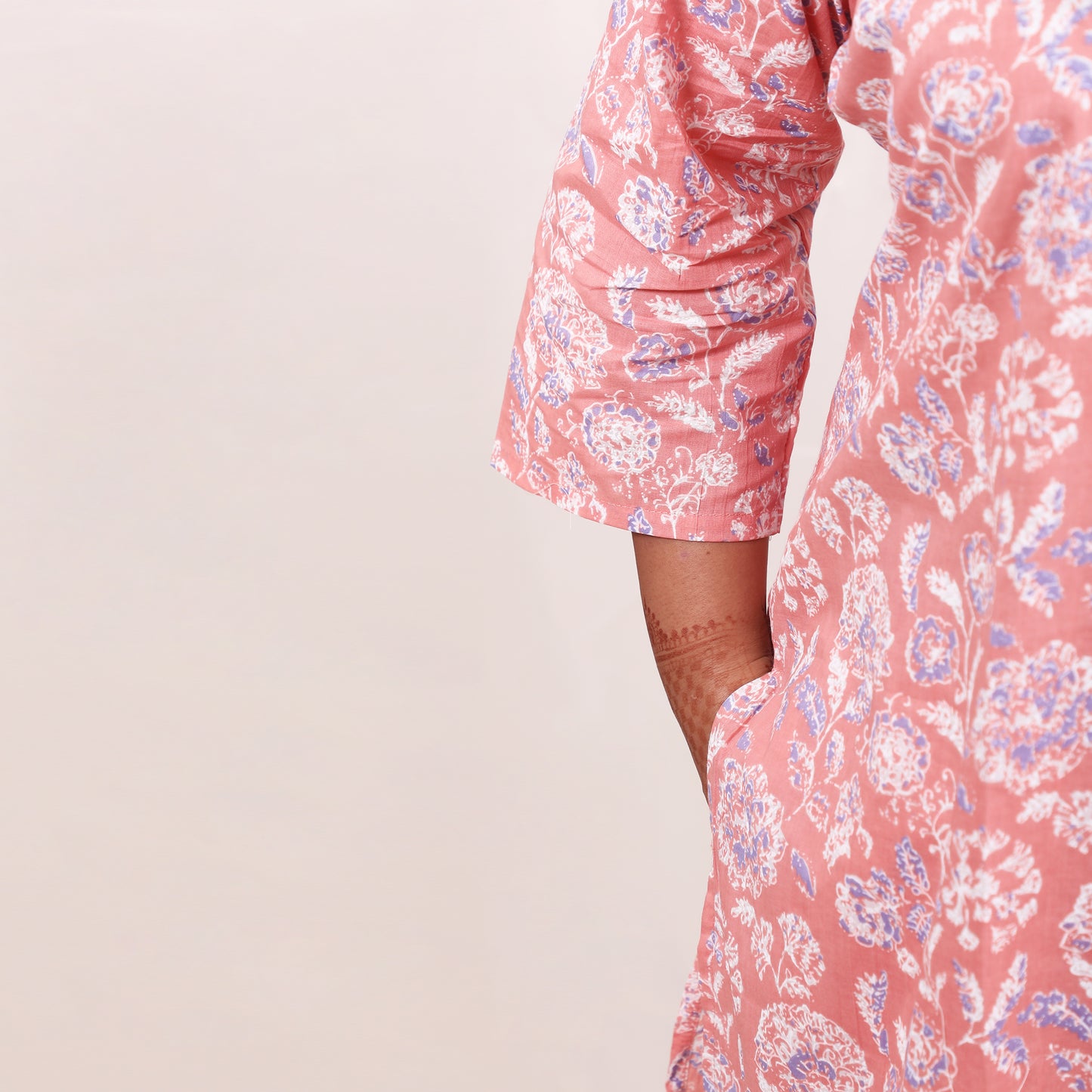 Peach & Lilac Co-ord Set