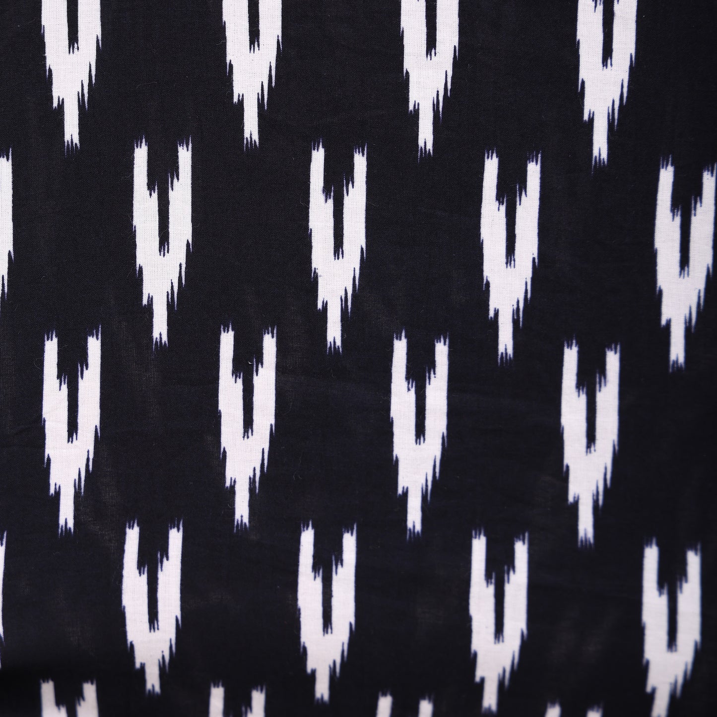 Black Ikkat Co-ord Set