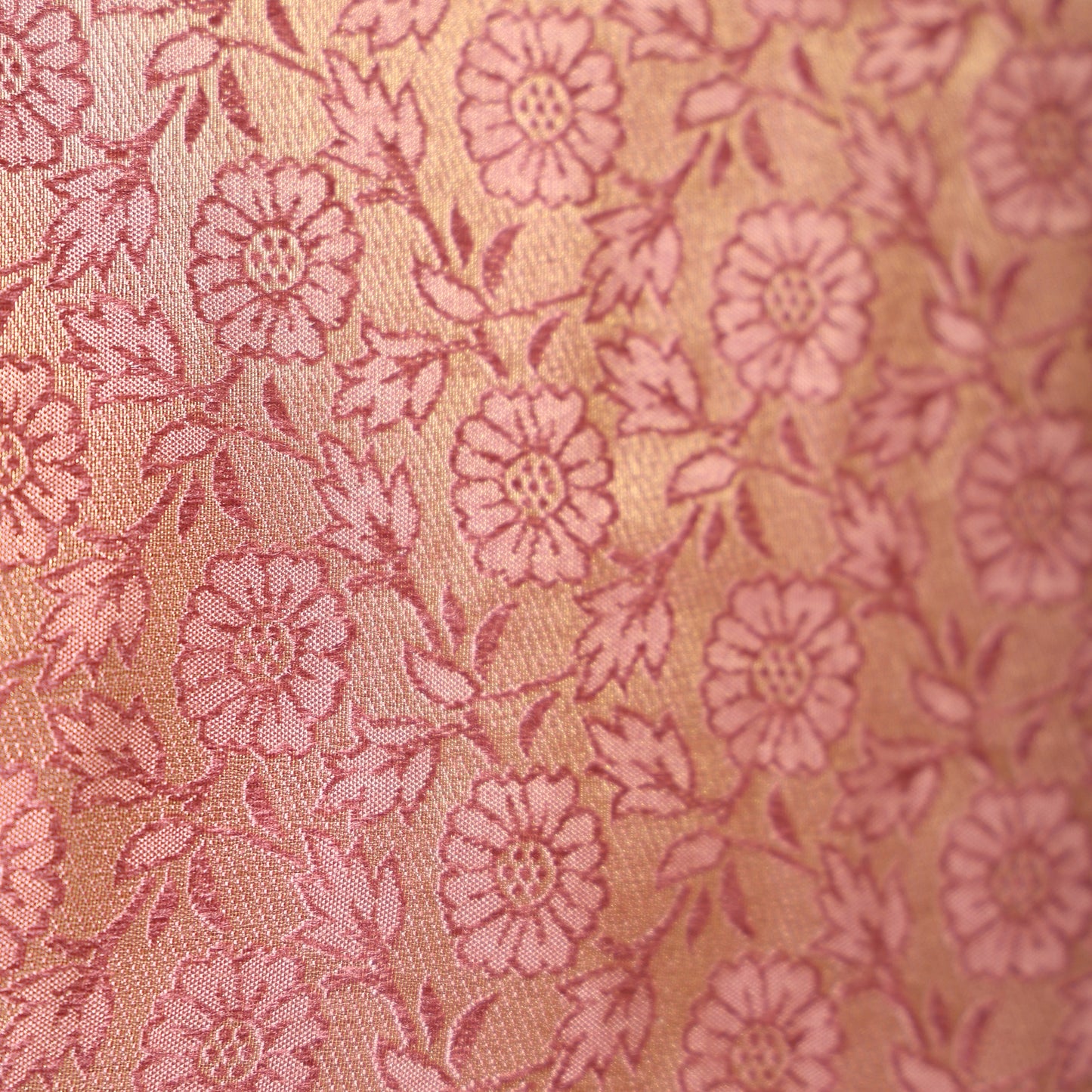 Banarasi Rose Gold Suit with Dupatta