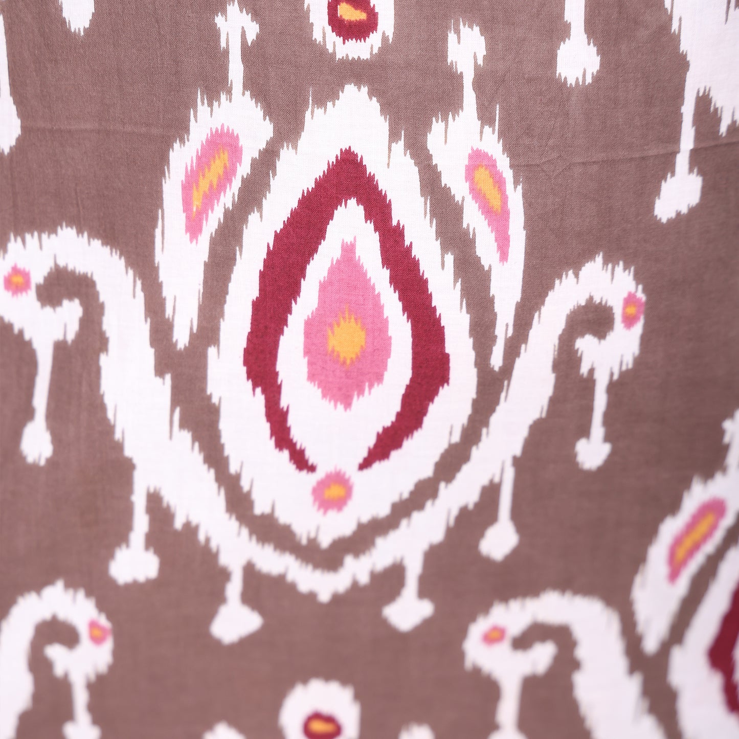 Mocha Ikkat Co-ord Set