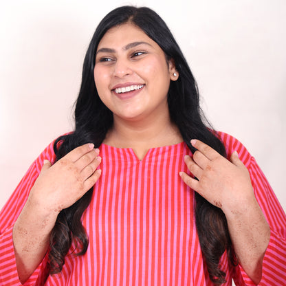 Bubblegum Stripes Co-ord Set